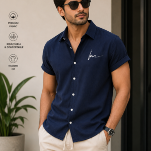 Dark Blue Shirt